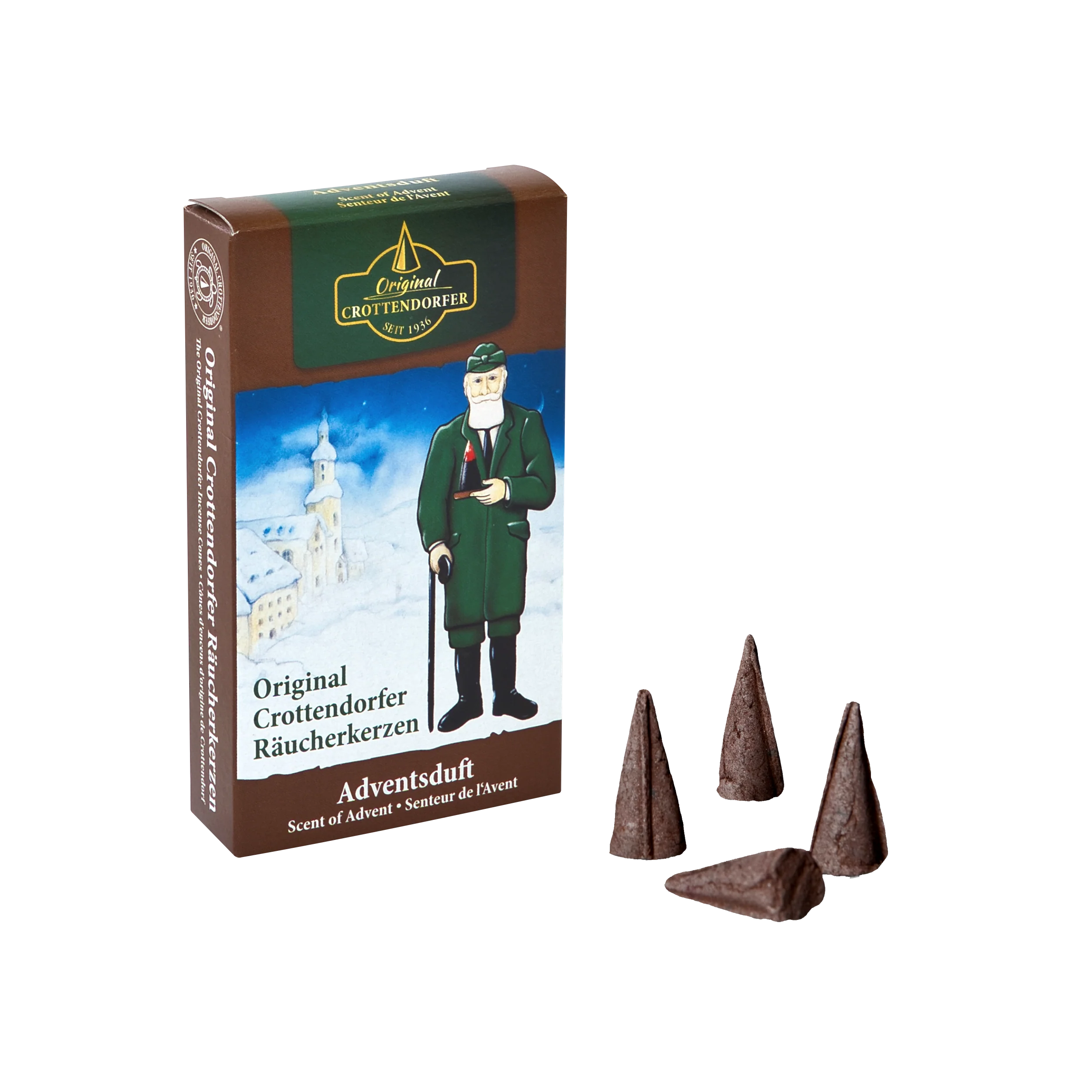 Velas de humo aroma de adviento