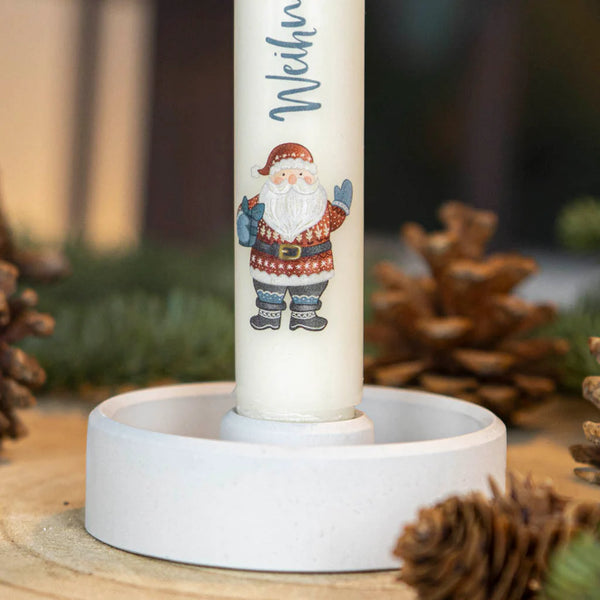 Vela de barra Papá Noel