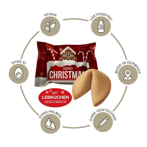 Galleta de la fortuna de pan de jengibre