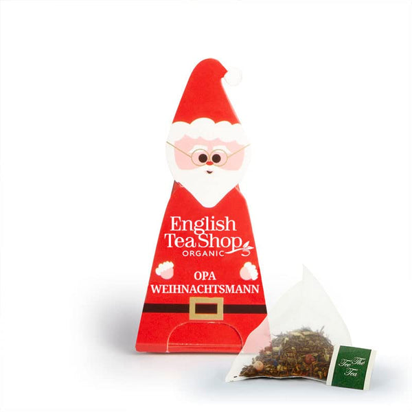 Bolsitas de té orgánico de manzana y canela – Abuelo Papá Noel