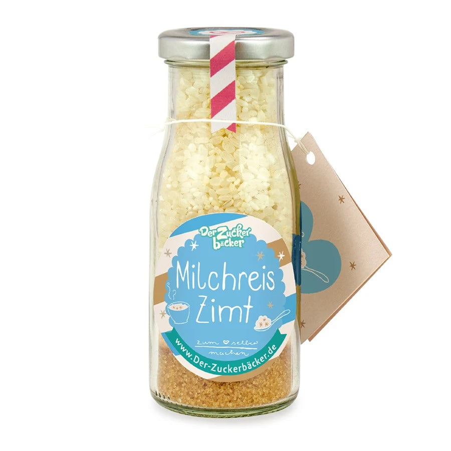 Botella DIY – Arroz con Leche, Canela y Azúcar