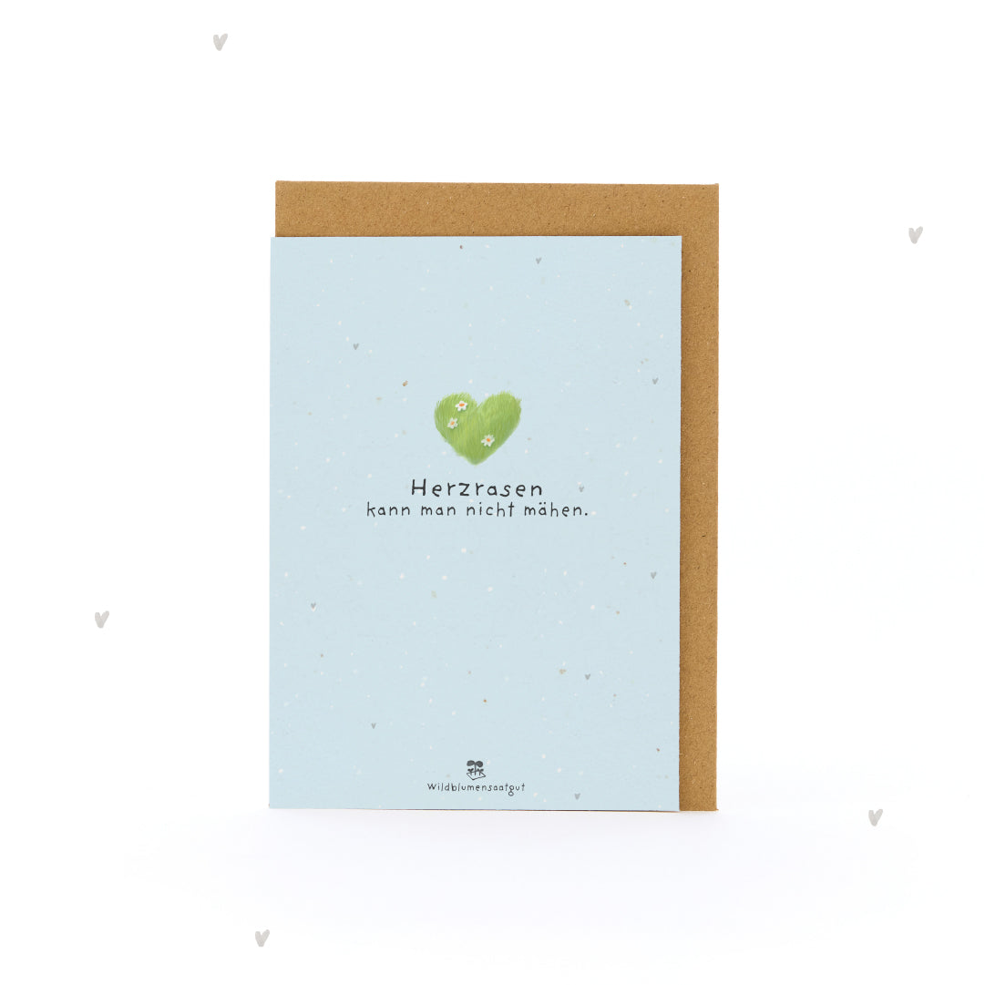 Tarjeta de felicitación - No se puede cortar un corazón acelerado