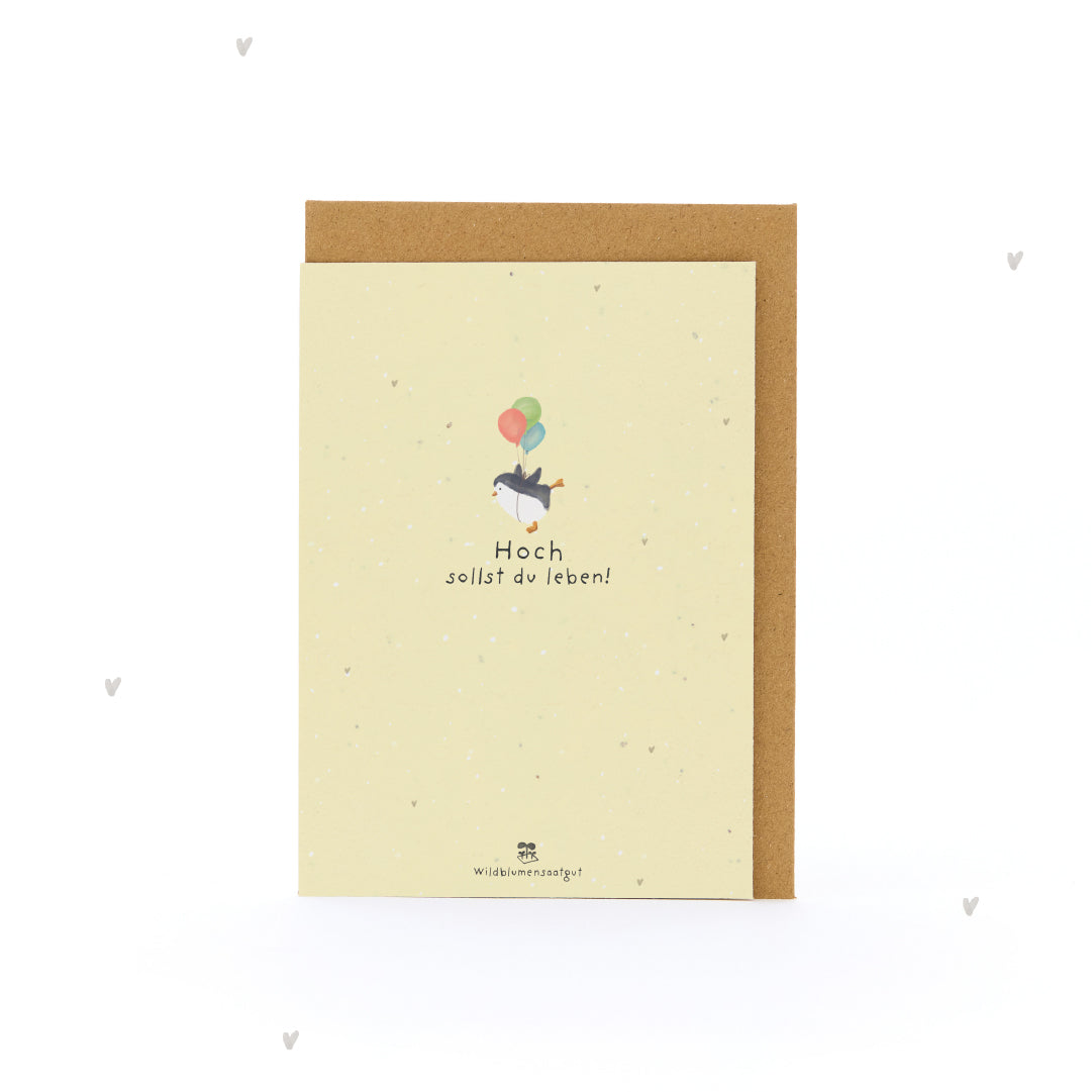Tarjeta de felicitación - ¡Que vivas mucho tiempo!