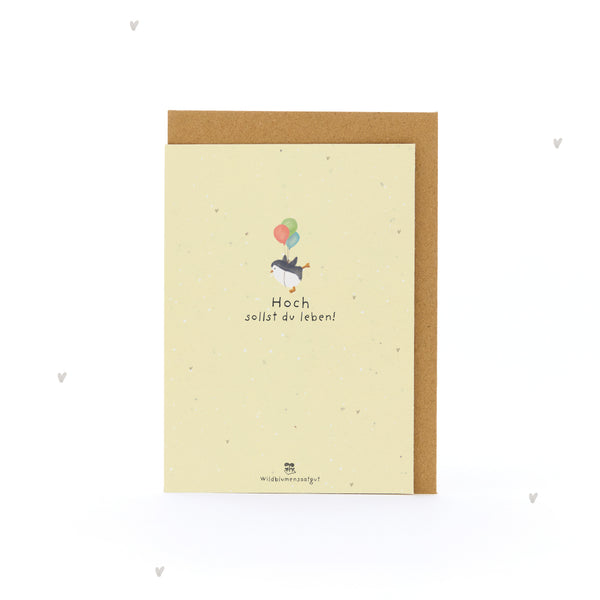 Tarjeta de felicitación - ¡Que vivas mucho tiempo!