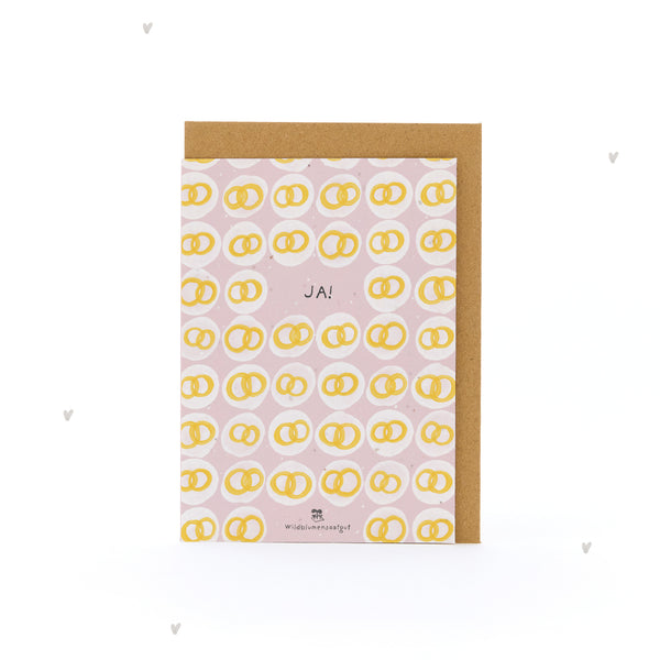 Tarjeta de felicitación - ¡Sí!