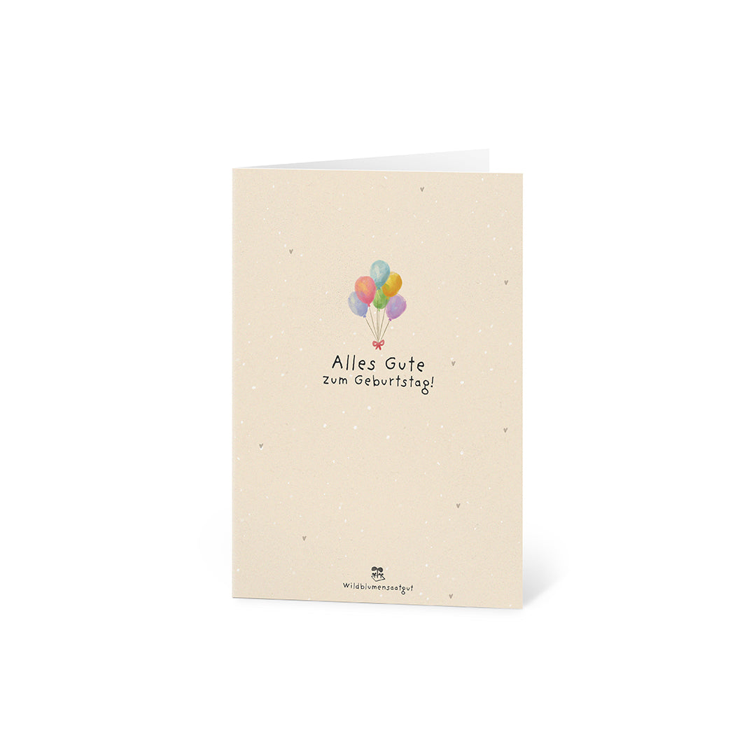 Tarjeta de felicitación - Feliz cumpleaños