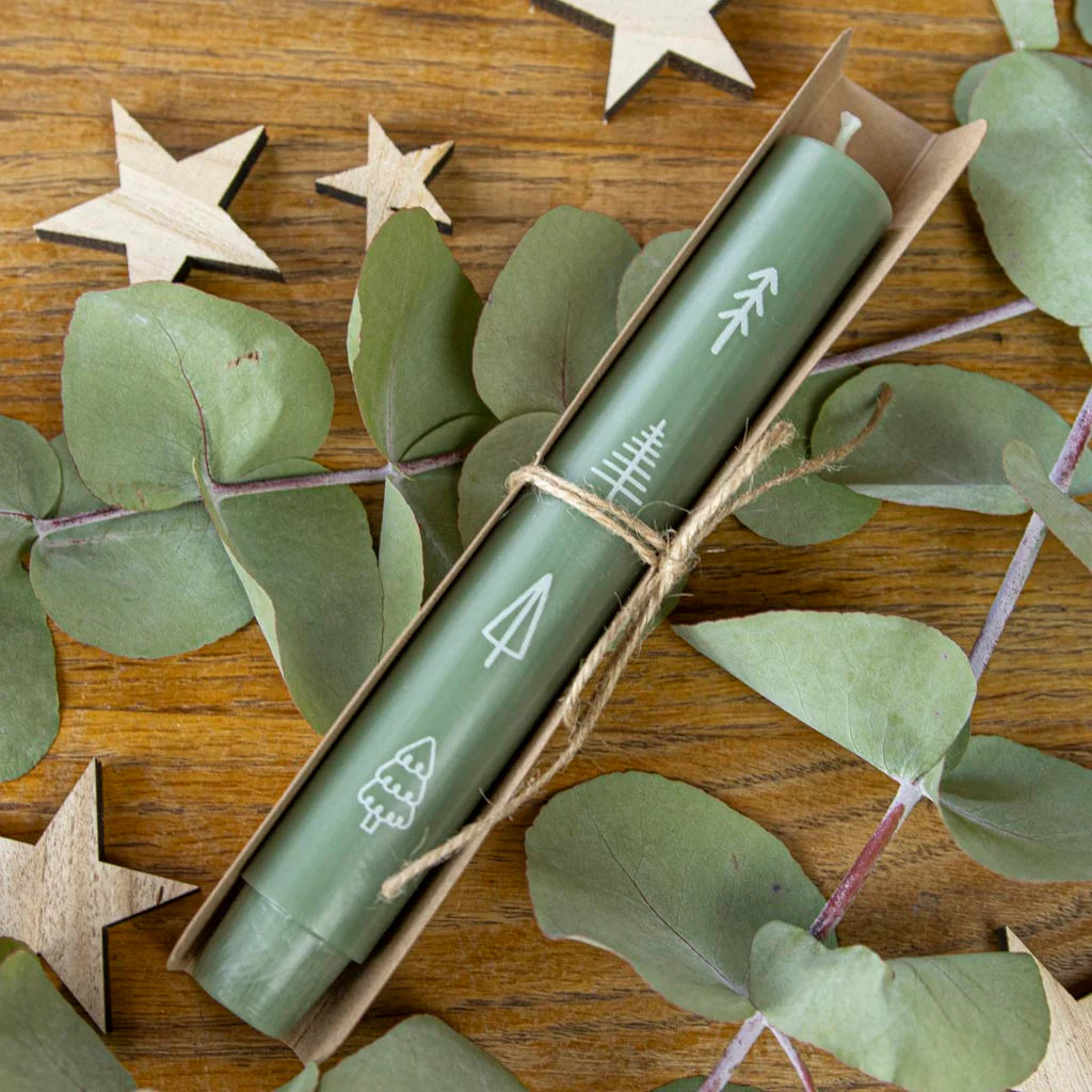 Vela de barra Árboles de Navidad