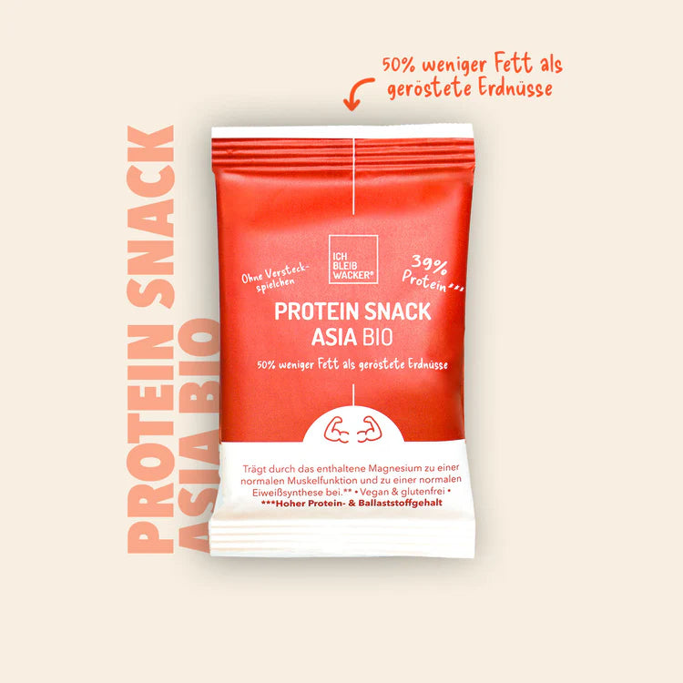 Snack proteico asiático orgánico