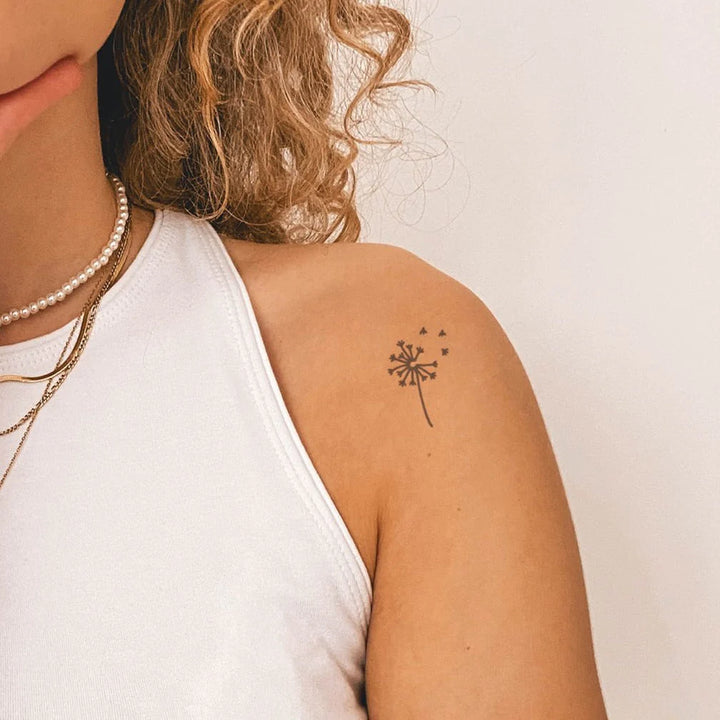 Tatuaje de diente de león