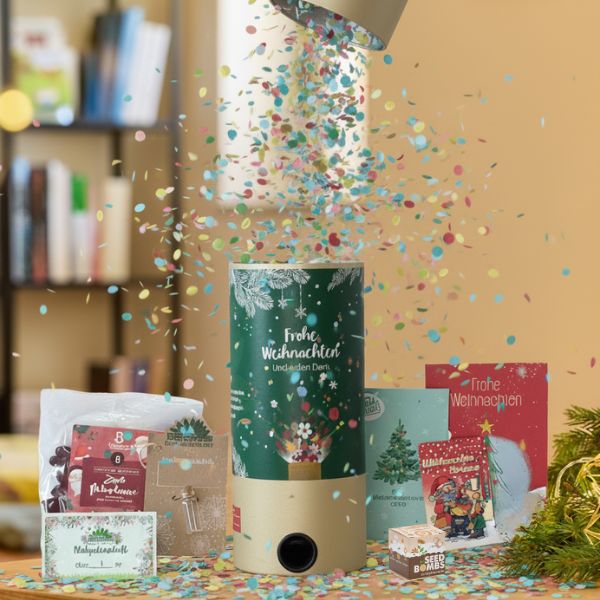 Bomba de mesa - Efecto explosivo para Navidad