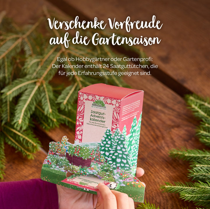 Regale un calendario navideño a jardineros, jardineros de huertos y jardineros aficionados.