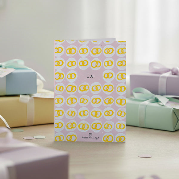 Tarjeta de felicitación - ¡Sí!