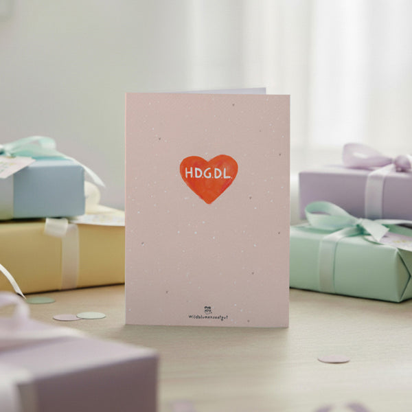 Tarjeta de felicitación - HDGDL - Te quiero mucho