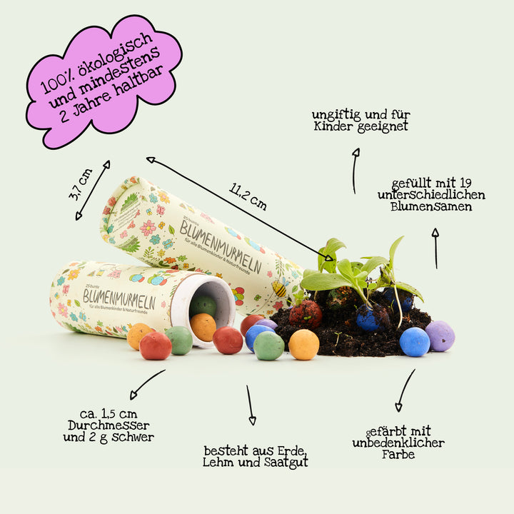 Datos sobre las Kinder Seedbombs