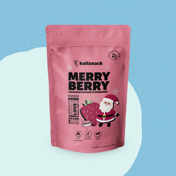 Rodajas de fresa liofilizadas “Merry Berry” (20 g)