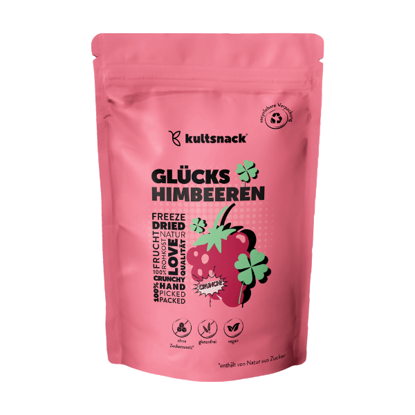 Frambuesas liofilizadas "Happy Raspberry"