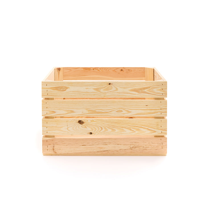 Jardinera luminosa: hermosa caja de madera para el jardín.