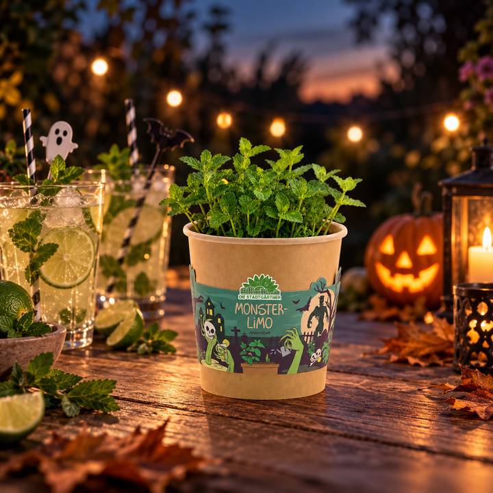 "Monsterlimo" - Vaso de Halloween