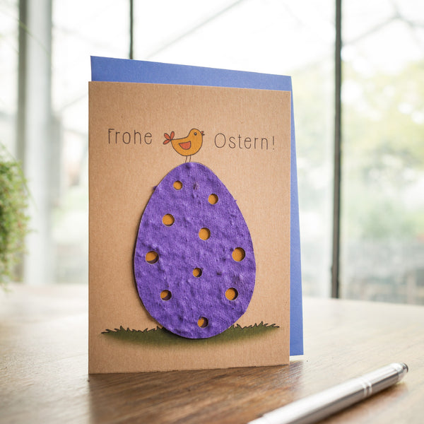 Tarjeta de Pascua "Felices Pascuas"